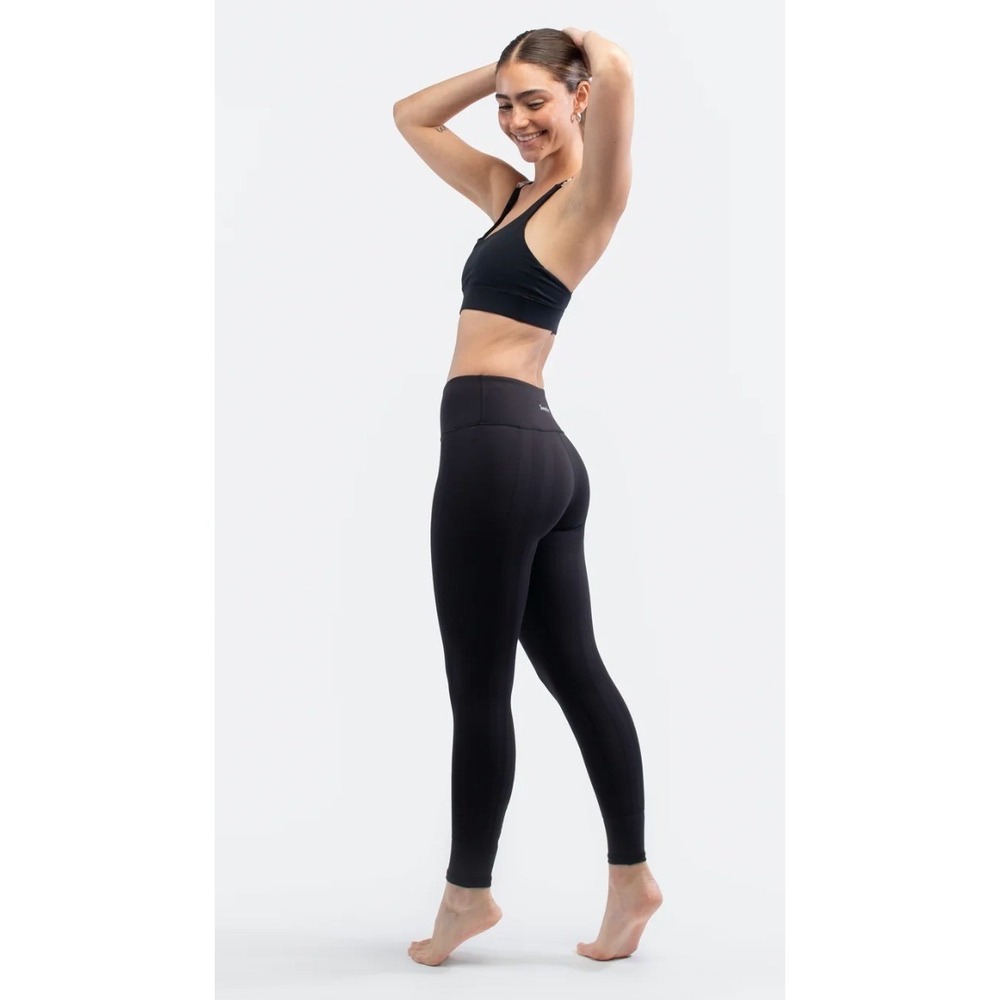 SweetFlexx Resistance Leggings 8 Black Full Flexx High Rise Gym Yoga Retail $98